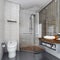 3D rendering Bathroom interior