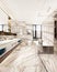 3D rendering Bathroom interior