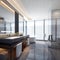 3D rendering Bathroom interior