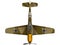 3d Rendering of a BF109E - Top View