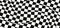 3D rendering of a black and white checkered fabric