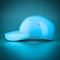3D rendering blue baseball cap