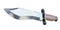 3d rendering bowie knife