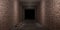 3d rendering of a brick tunnel