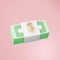 3d rendering of bundle of money icon on clean background for mock up and web banner. Cartoon interface design. minimal metaverse