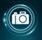 3D rendering camera icon