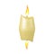 3D Rendering of candle being burned at both ends