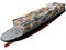 3d Rendering of a Cargo Ship