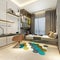 3D rendering children`s room