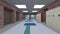 3D rendering of the corridor