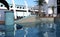 3D Rendering Cruise Ship Pool Deck