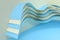 3d rendering curve paper background, tint color background