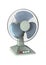 3D Rendering Desk Fan on White