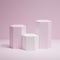 3d rendering display product abstract minimal scene with geometric podium platform. stand for cosmetic products. Stage showcase on