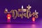 3D rendering for diwali festival Diwali, Deepavali or Dipavali the festival of lights