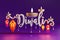 3D rendering for diwali festival Diwali, Deepavali or Dipavali the festival of lights