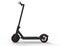 3D rendering of a electric mobility scooter isolated in white background