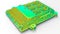 3D rendering - finite element analysis closeup on plastic cover