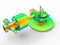 3D rendering - finite element analysis mechanism