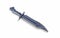 3D rendering - forged blade hunting knife