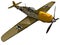 3d rendering of a German BF109E