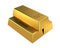 3D Rendering Gold bar