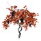 3D Rendering Grapevine on White