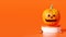 3D Rendering Halloween Podium Background 256