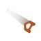 3D rendering Hand saw in. 3d render hand saw, icon