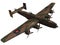 3d Rendering of a Handley Page Halifax Profile