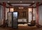 3D Rendering Home Interior Japanese Style