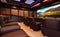 3D Rendering Home Theater