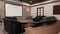 3D Rendering Home Theater