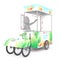 3D rendering of ice cream vendor with cart