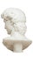 3D rendering illustration of Head of Michelangelo`s David