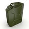 3D rendering jerrycan