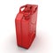 3D rendering jerrycan