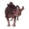 3D Rendering Kiroi Animal on White