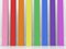 3d rendering. lgbtq rainbow color vertical panels decorating on gray background