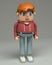 3d rendering of male cartoon character