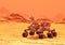 3D Rendering Mars Rover