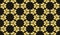 3d rendering. modern seamless golden hexagon or bee nest hive honeycomb design pattern wall background.