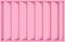 3d rendering. modern sweet pink vertical bar design wall background.