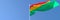 3D rendering of the national flag of Bolivia waving in the wind
