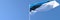 3D rendering of the national flag of Estonia waving in the wind
