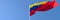 3D rendering of the national flag of Venezuela waving in the wind