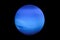 3d rendering of neptune planet isolated