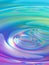 3d rendering, pastel holographic foil, abstract background, liquid wavy surface, reflection, ripples texture