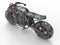 3D rendering - Perspective view electric bike molten edition