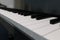 3D rendering piano keyboard